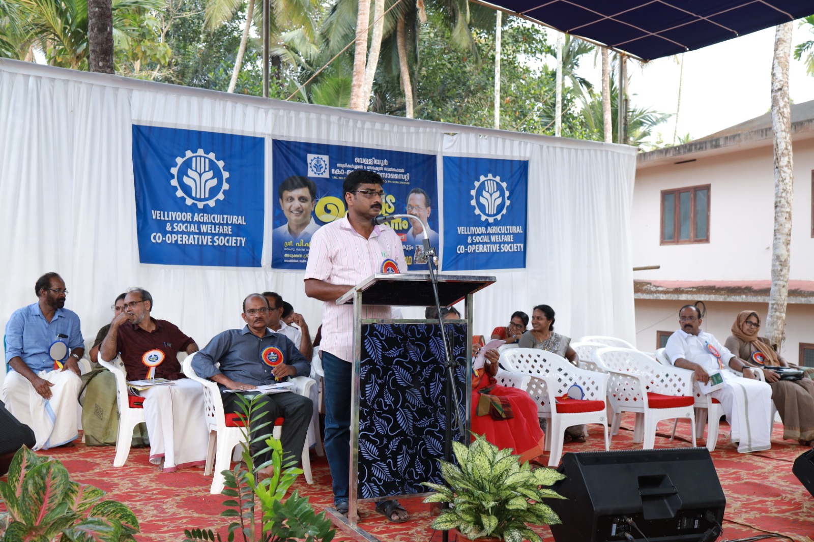 New office inauguration ceremony at Velliyoor
