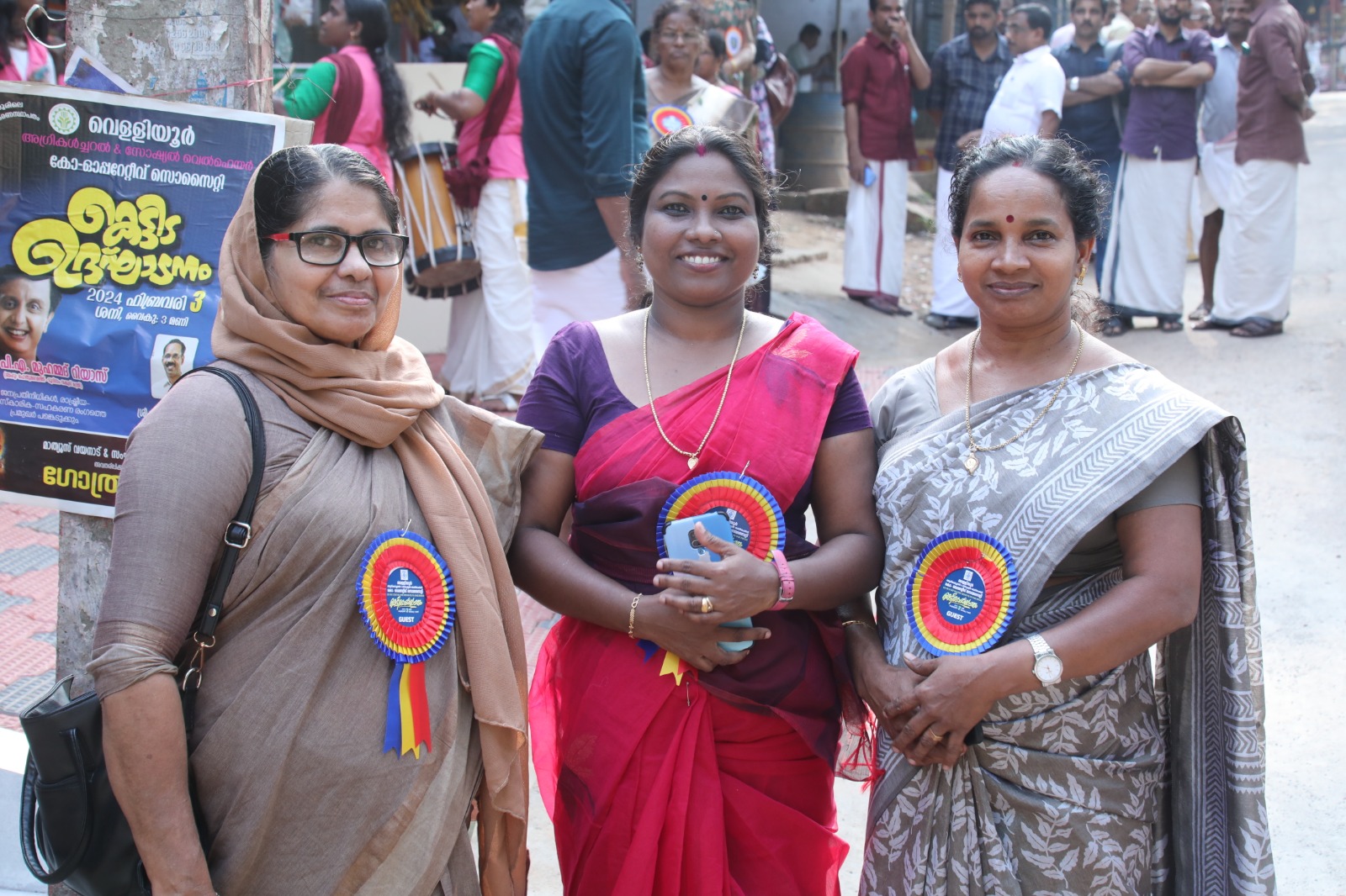 New office inauguration ceremony at Velliyoor