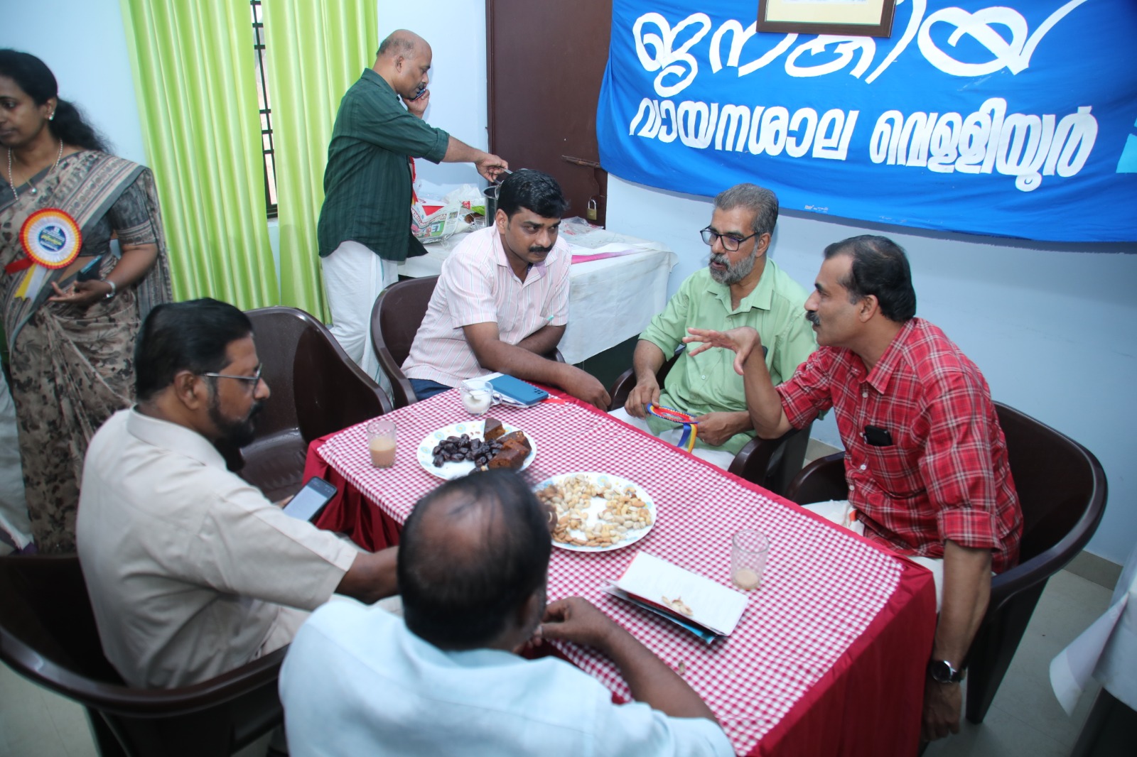New office inauguration ceremony at Velliyoor