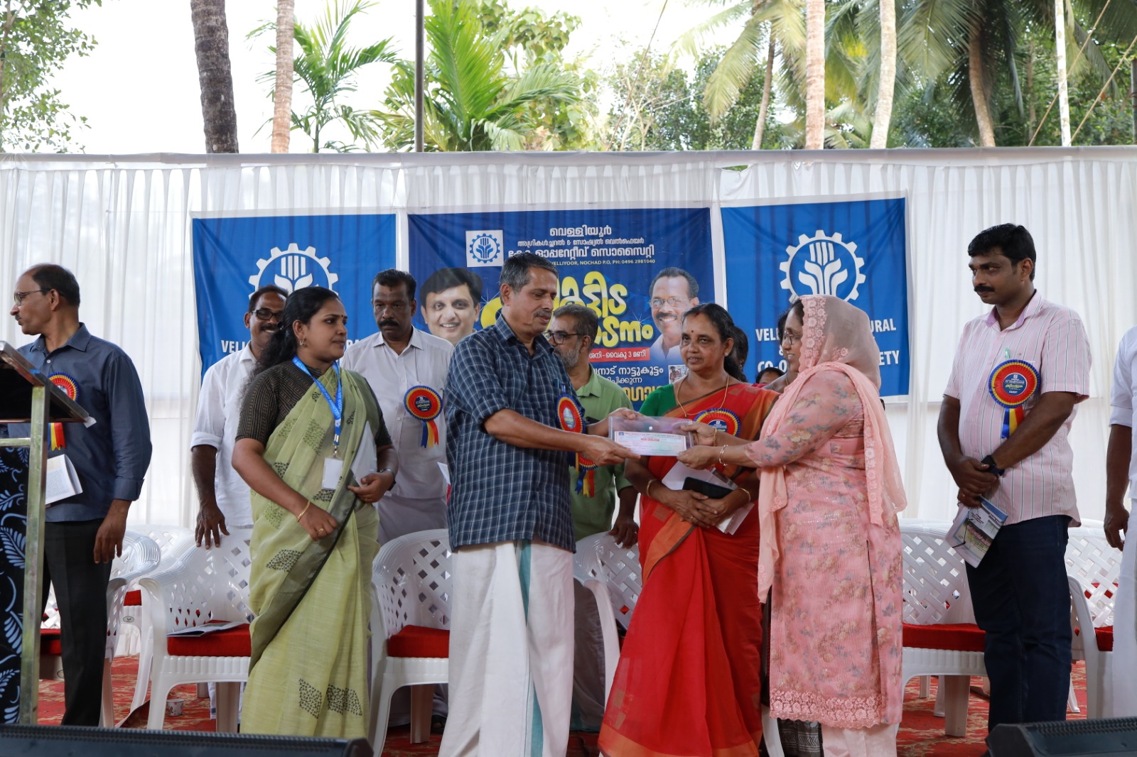 New office inauguration ceremony at Velliyoor