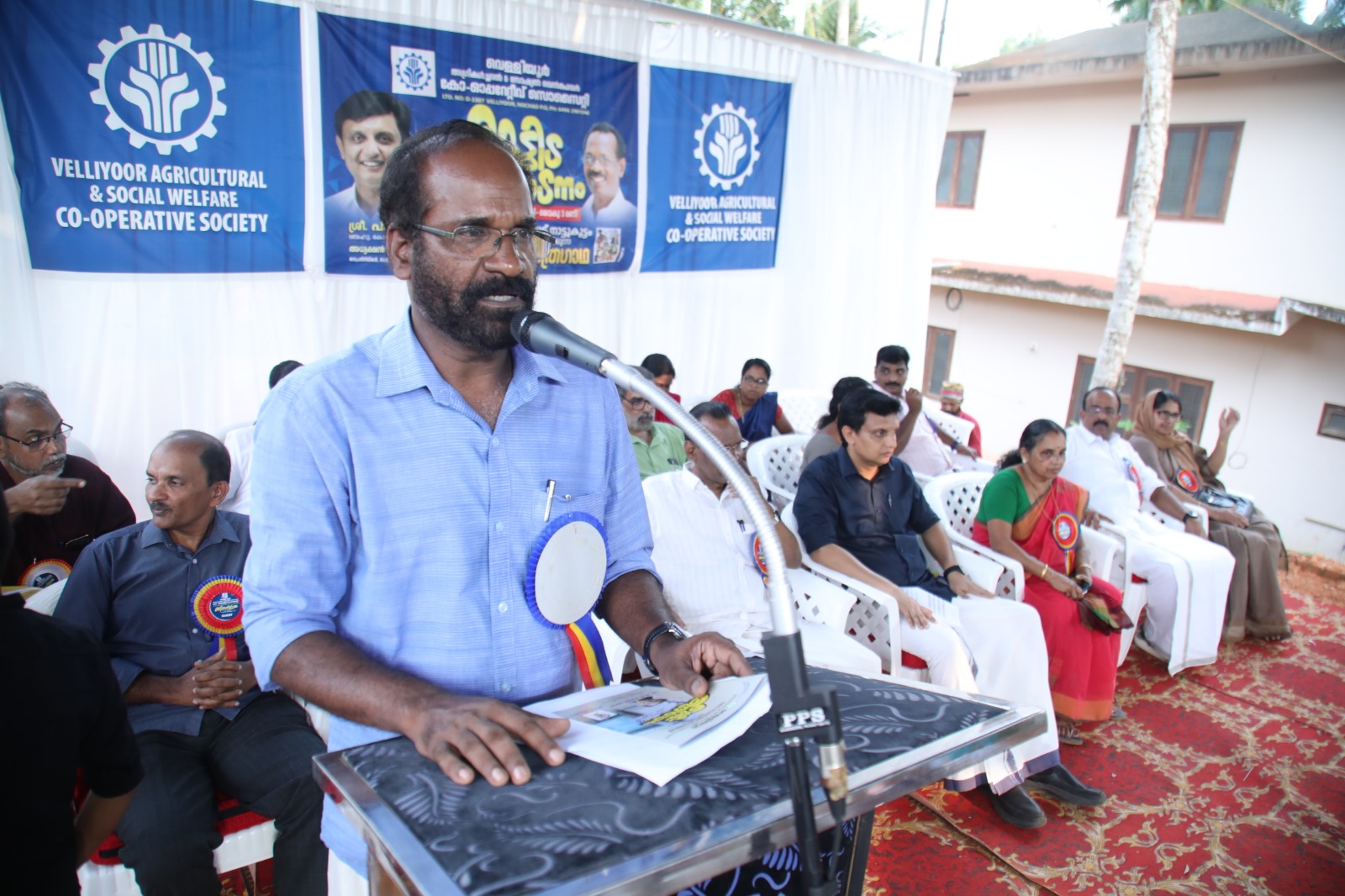 New office inauguration ceremony at Velliyoor