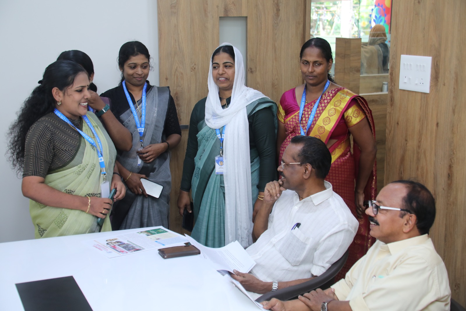 New office inauguration ceremony at Velliyoor