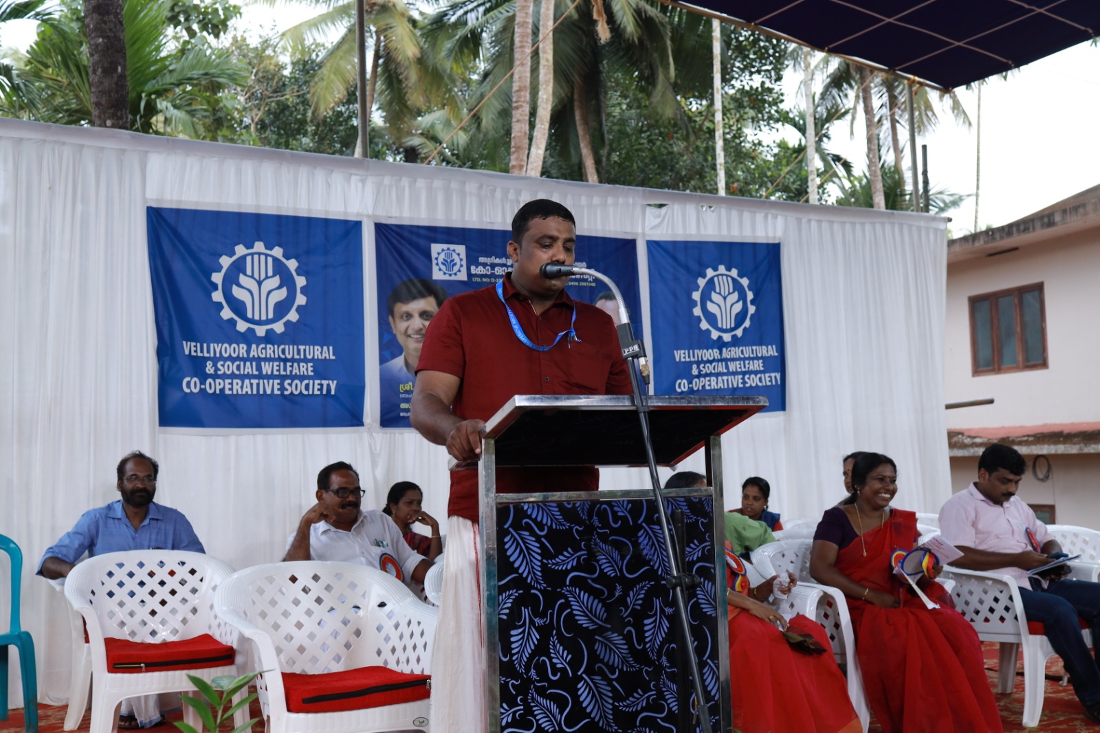 New office inauguration ceremony at Velliyoor