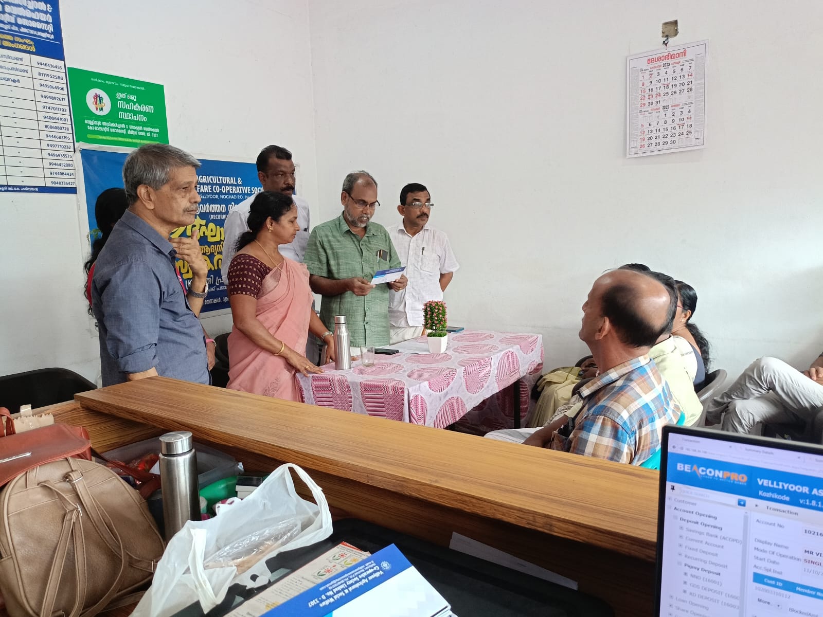 Members enrolling in the new deposit scheme